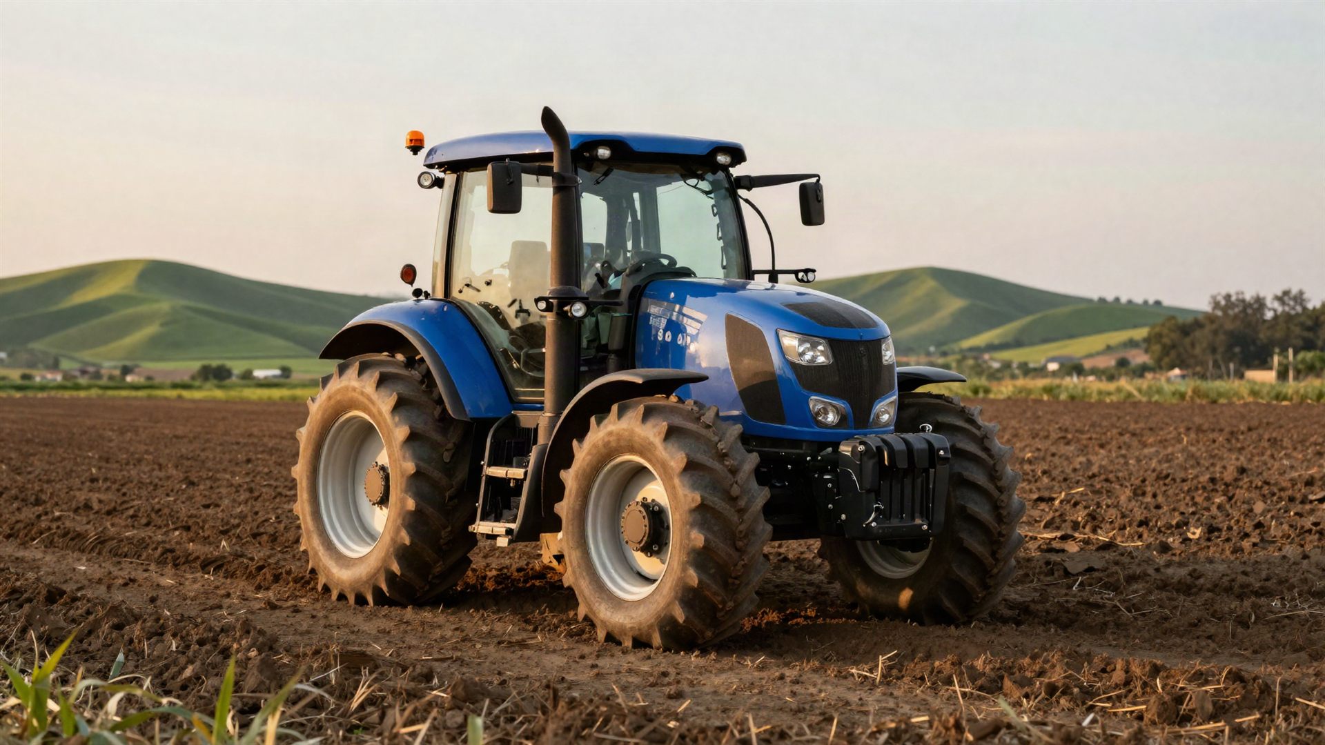 Traktor na njivi